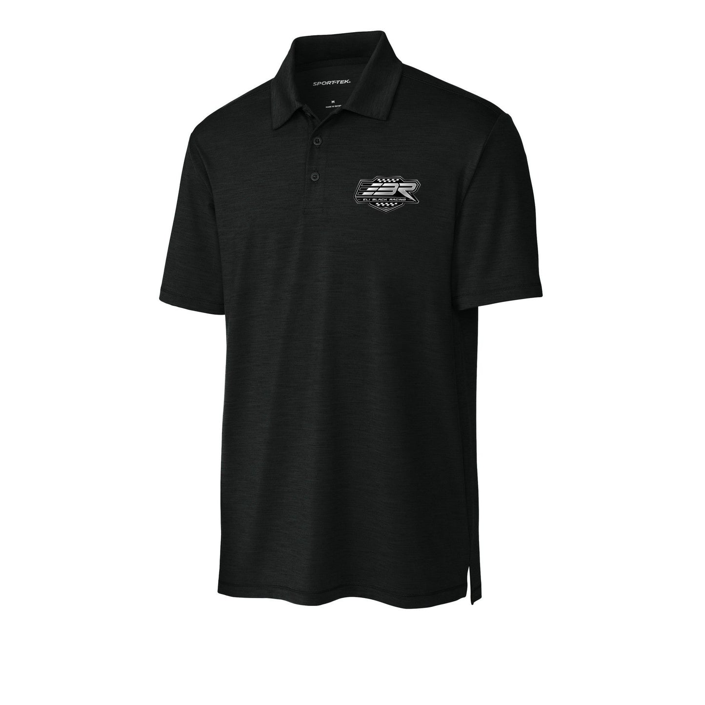 Black/ White Logo - Men's Versa Classic Performance Polo Shirt