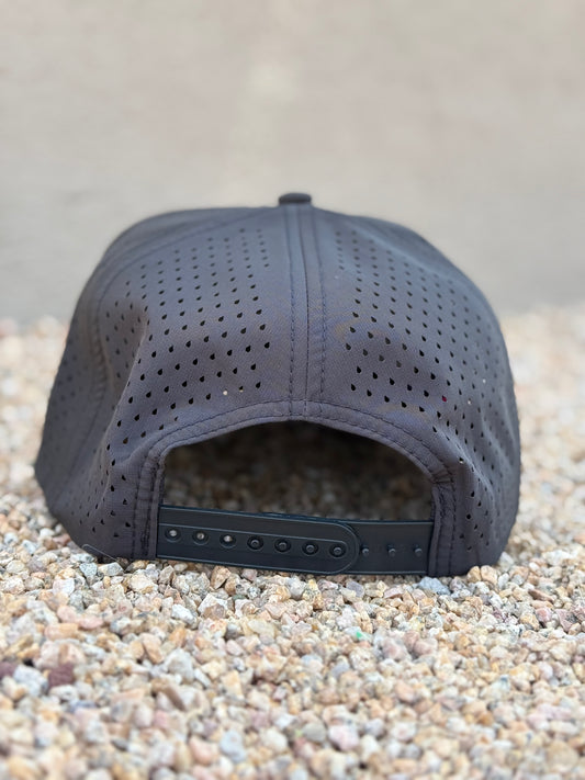 EBR - Black with Pink/Black Rope Snapback Hat