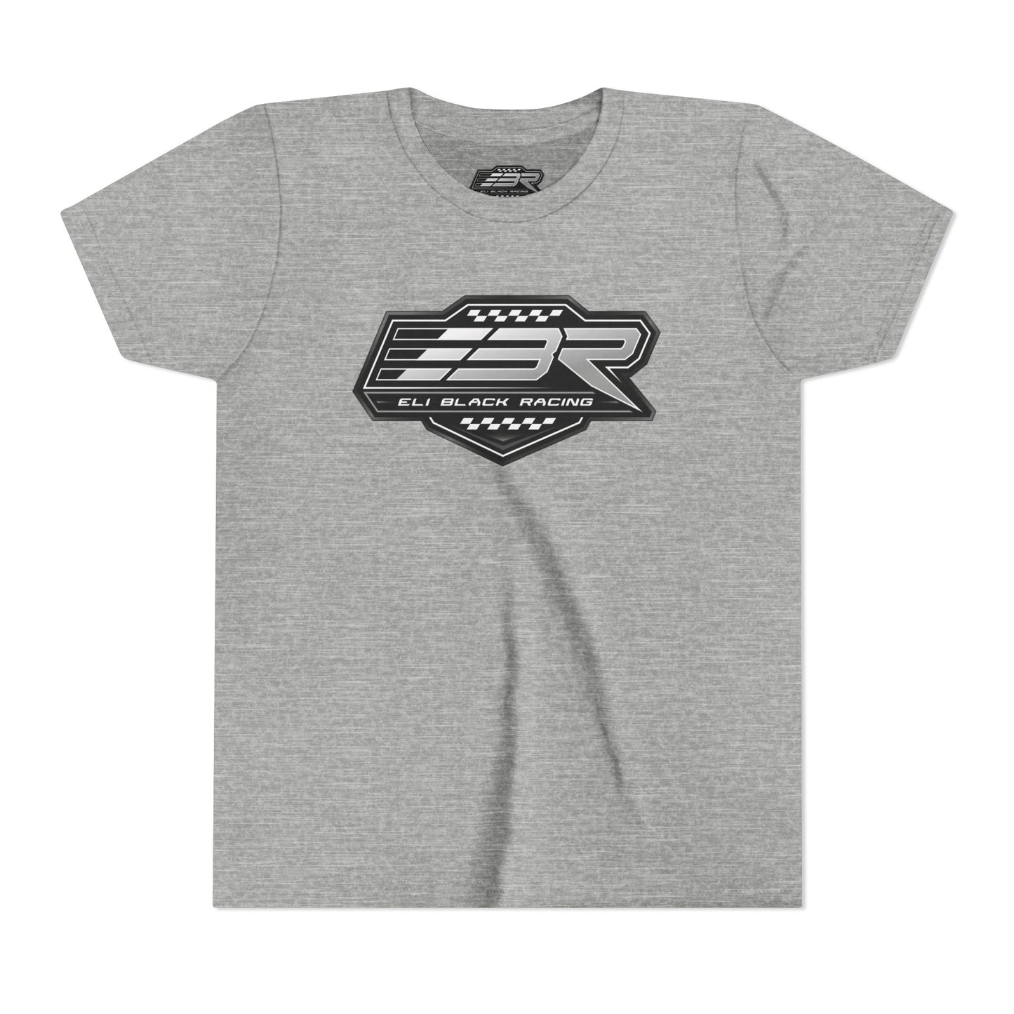 Kids T‑Shirt - Black & White (EBR) logo