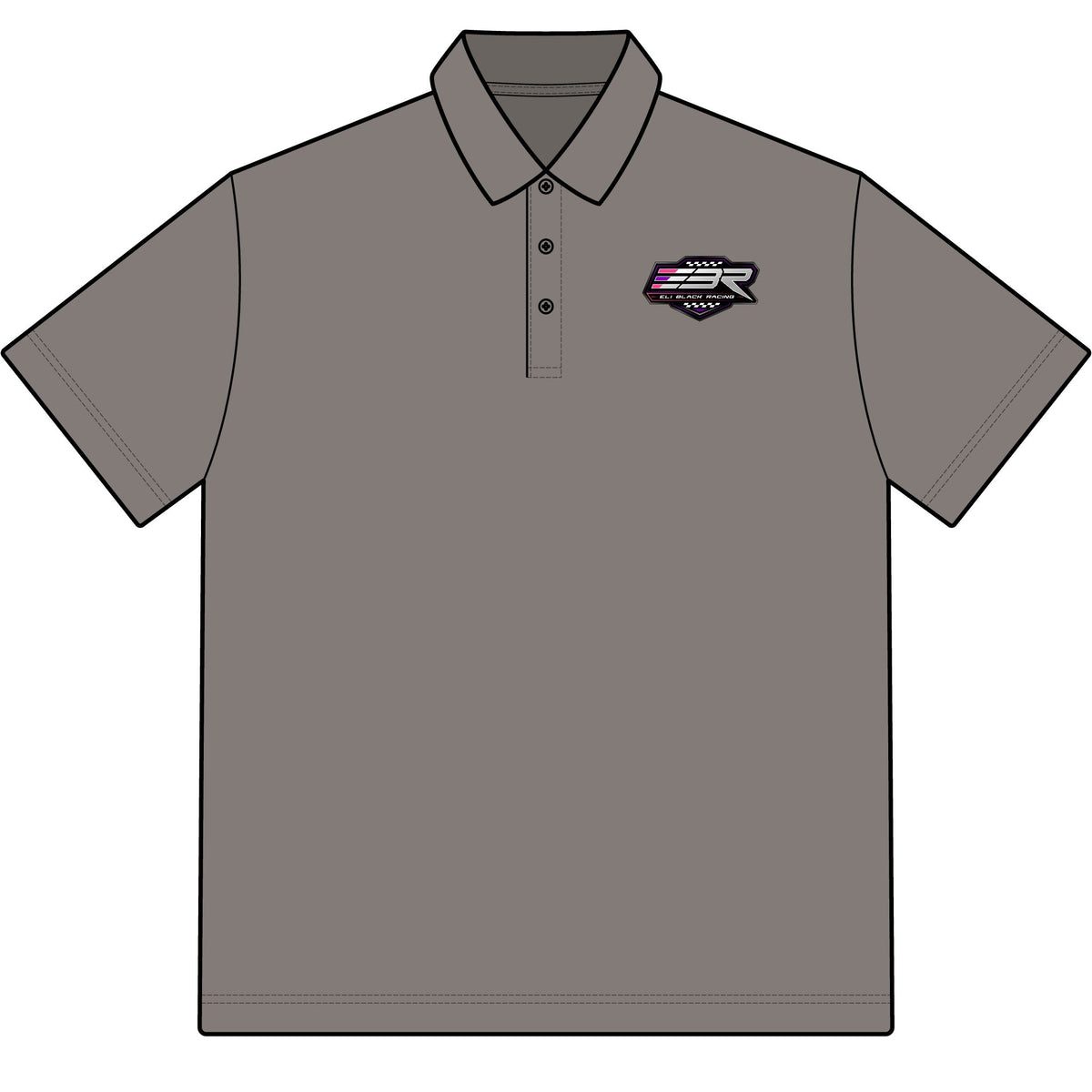 Men's Versa Classic Performance Polo Shirt - EBR Color Logo