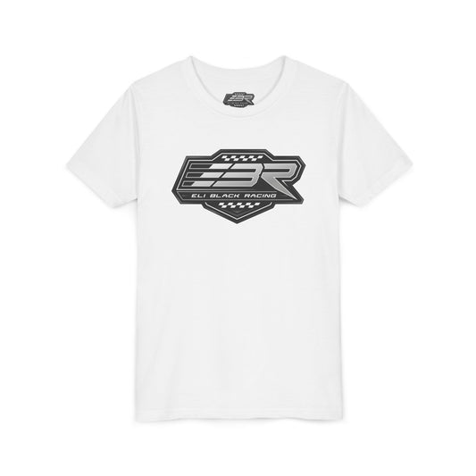 Kids T‑Shirt - Black & White (EBR) logo