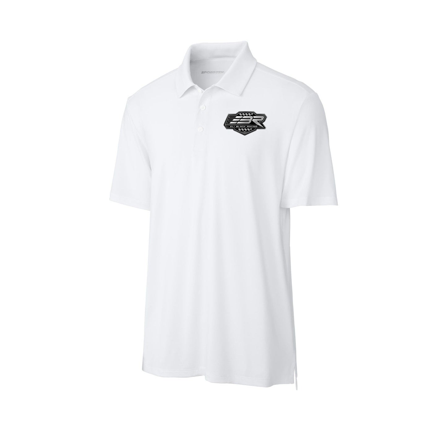 Black/ White Logo - Men's Versa Classic Performance Polo Shirt