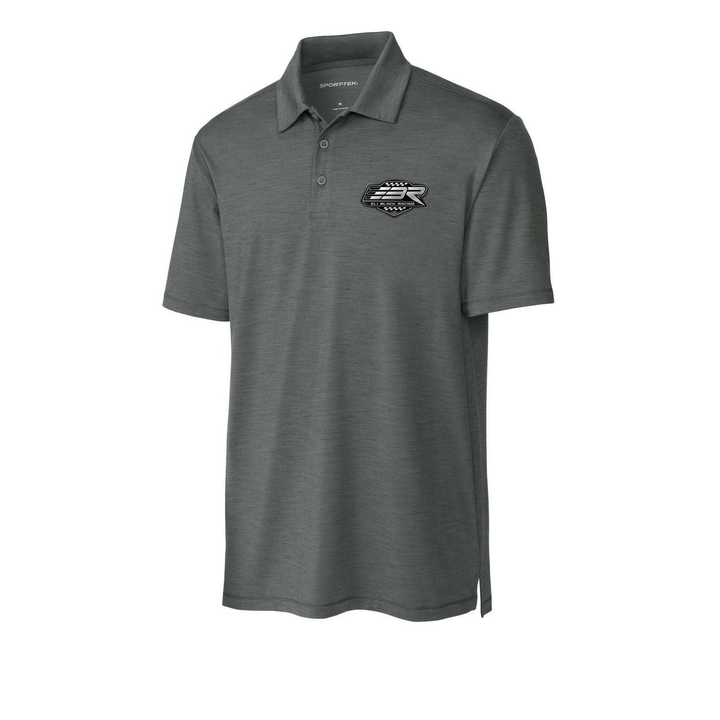 Black/ White Logo - Men's Versa Classic Performance Polo Shirt