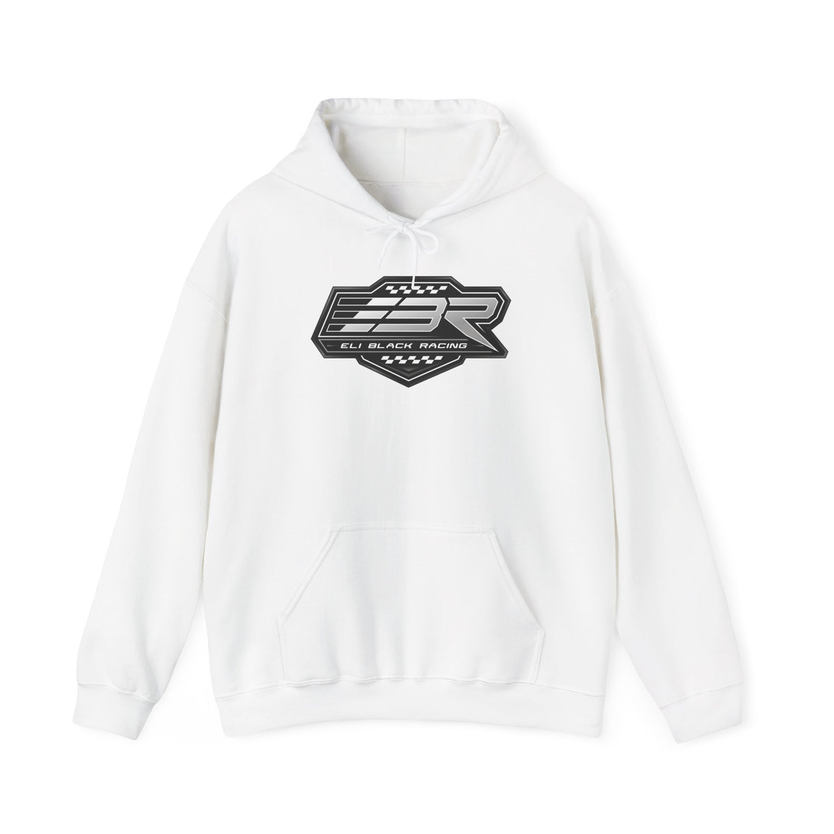 Black/White EBR Logo - Unisex Heavy Blend™ Hooded Sweatshirt