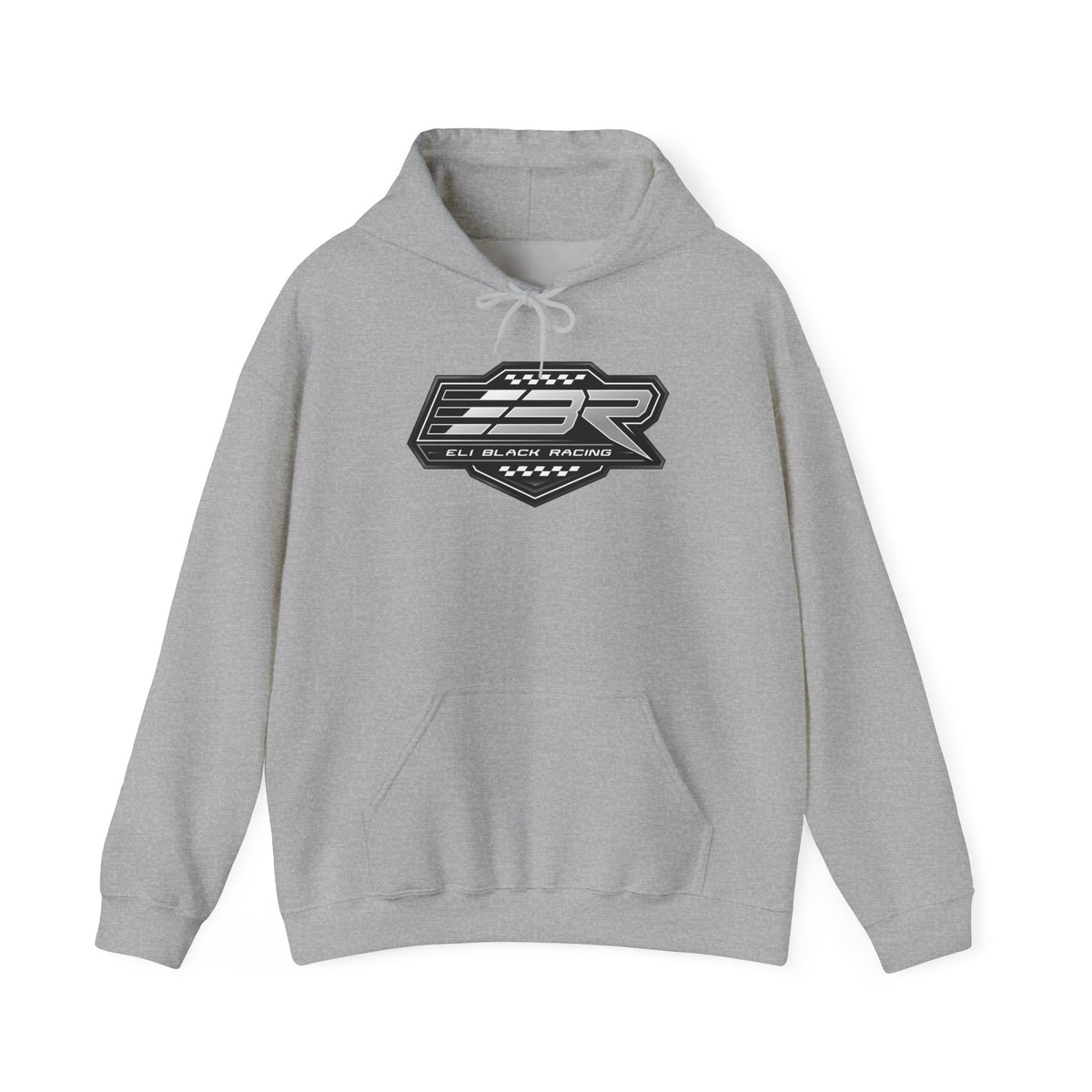 Black/White EBR Logo - Unisex Heavy Blend™ Hooded Sweatshirt