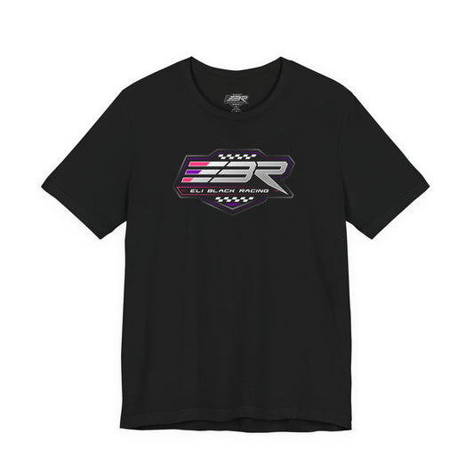 Unisex Jersey Short Sleeve Tee - Color EBR logo