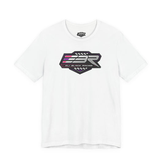 Unisex Jersey Short Sleeve Tee - Color EBR logo
